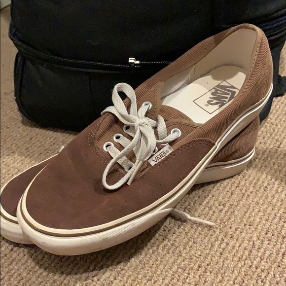 thick sole vans slip on